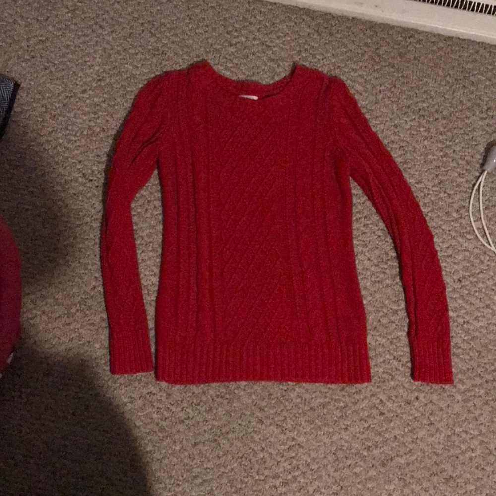 Long sleeve thick sweater